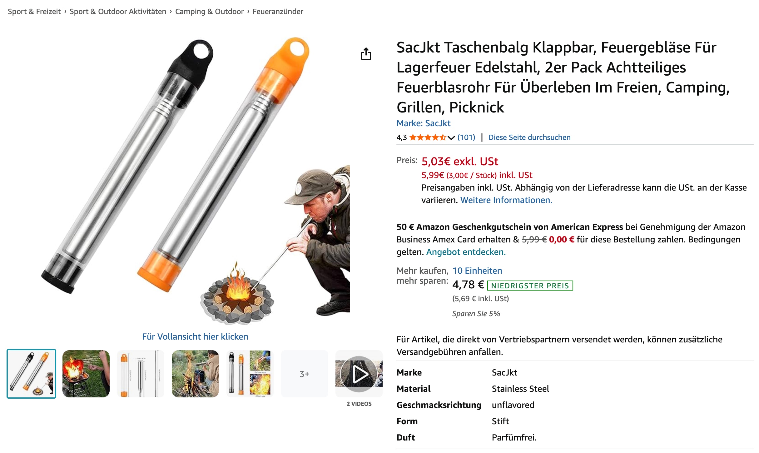 Amazon Produktbild falsch - Schatten, Text, nicht reinweiß
